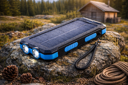 Batterie externe solaire (30 000 mAh)